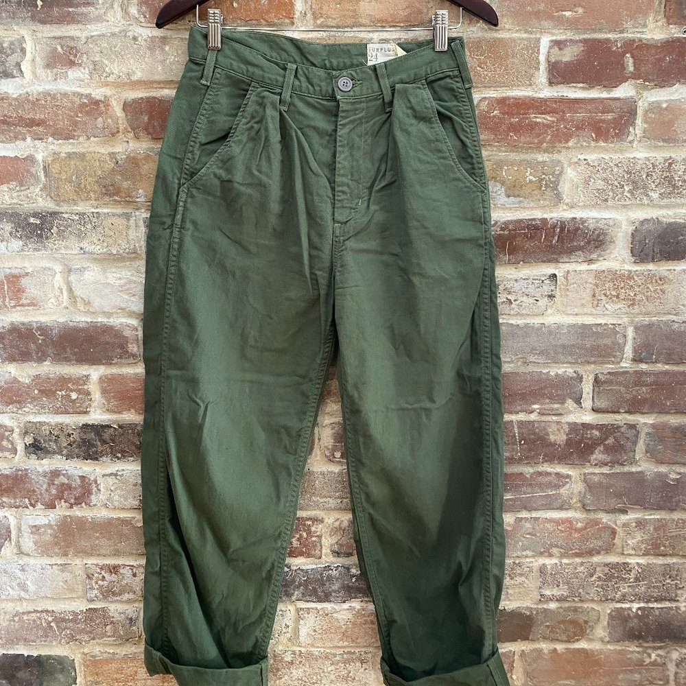 Citizens of Humanity Green Army Pants Size 24